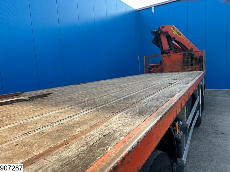 Бортова вантажівка/ Платформа, Вантажівка з маніпулятором Mercedes-Benz Arocs 3240 8X4, EURO 6, Steel suspension, Palfinger: фото 12