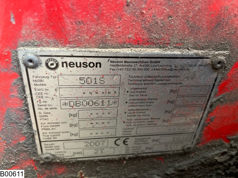 Neuson 501 S 510KG, 3.5M, 2417h - Колісний навантажувач: фото 5 Neuson 501 S 510KG, 3.5M, 2417h - Колісний навантажувач: фото 5