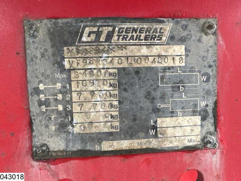 ROBINE Gas 49024 liter, LPG GPL Butane gas, 1 Comp - Напівпричіп цистерна: фото 4 ROBINE Gas 49024 liter, LPG GPL Butane gas, 1 Comp - Напівпричіп цистерна: фото 4