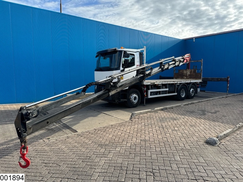 Renault C 430 6x2, EURO 6, Retarder, Palfinger, Remote, Steering - Бортова вантажівка/ Платформа, Вантажівка з маніпулятором: фото 3 Renault C 430 6x2, EURO 6, Retarder, Palfinger, Remote, Steering - Бортова вантажівка/ Платформа, Вантажівка з маніпулятором: фото 3