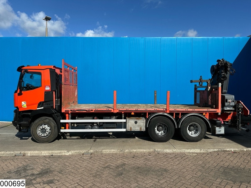 Renault C 430 EURO 6, Steel spring suspension, Hiab - Бортова вантажівка/ Платформа, Вантажівка з маніпулятором: фото 4 Renault C 430 EURO 6, Steel spring suspension, Hiab - Бортова вантажівка/ Платформа, Вантажівка з маніпулятором: фото 4