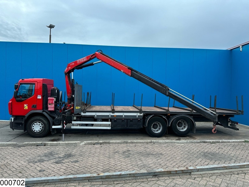 Renault D 26 320 6x2, EURO 6, Fassi, Remote - Бортова вантажівка/ Платформа, Вантажівка з маніпулятором: фото 4 Renault D 26 320 6x2, EURO 6, Fassi, Remote - Бортова вантажівка/ Платформа, Вантажівка з маніпулятором: фото 4
