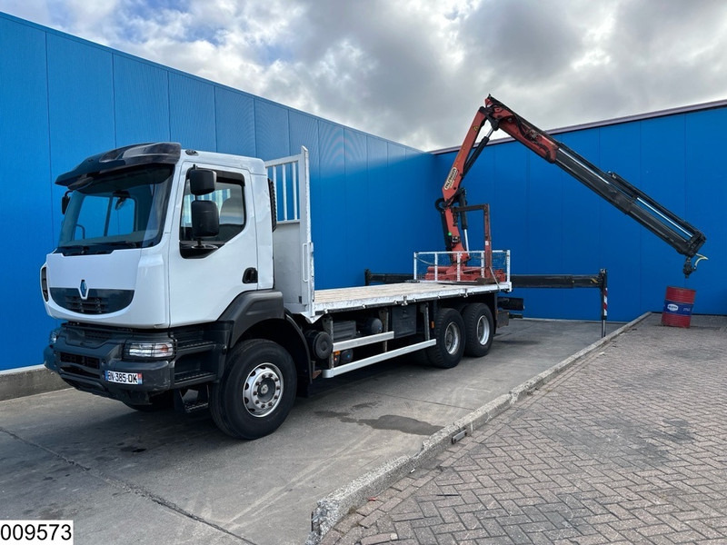 Renault Kerax 380 Dxi 6X4, EURO 6, Retarder, Palfinger, Remote - Бортова вантажівка/ Платформа, Вантажівка з маніпулятором: фото 2 Renault Kerax 380 Dxi 6X4, EURO 6, Retarder, Palfinger, Remote - Бортова вантажівка/ Платформа, Вантажівка з маніпулятором: фото 2