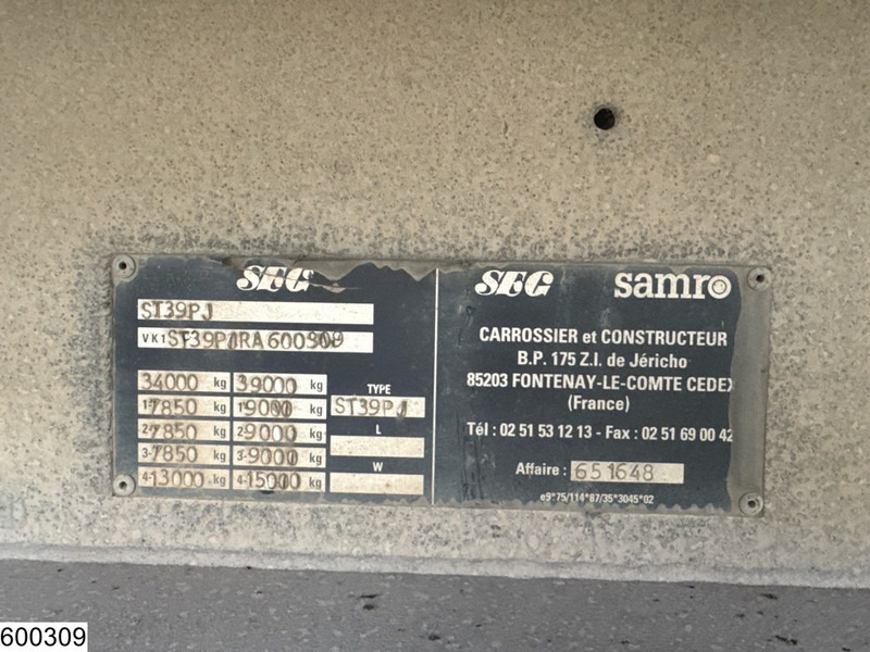 Samro gesloten bak - Закритий кузов напівпричіп: фото 4 Samro gesloten bak - Закритий кузов напівпричіп: фото 4