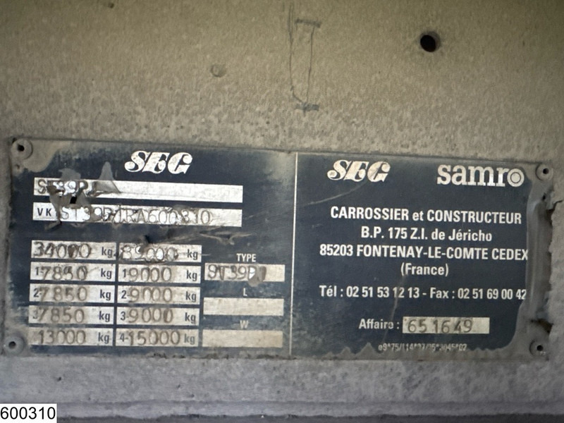 Samro gesloten bak - Закритий кузов напівпричіп: фото 4 Samro gesloten bak - Закритий кузов напівпричіп: фото 4