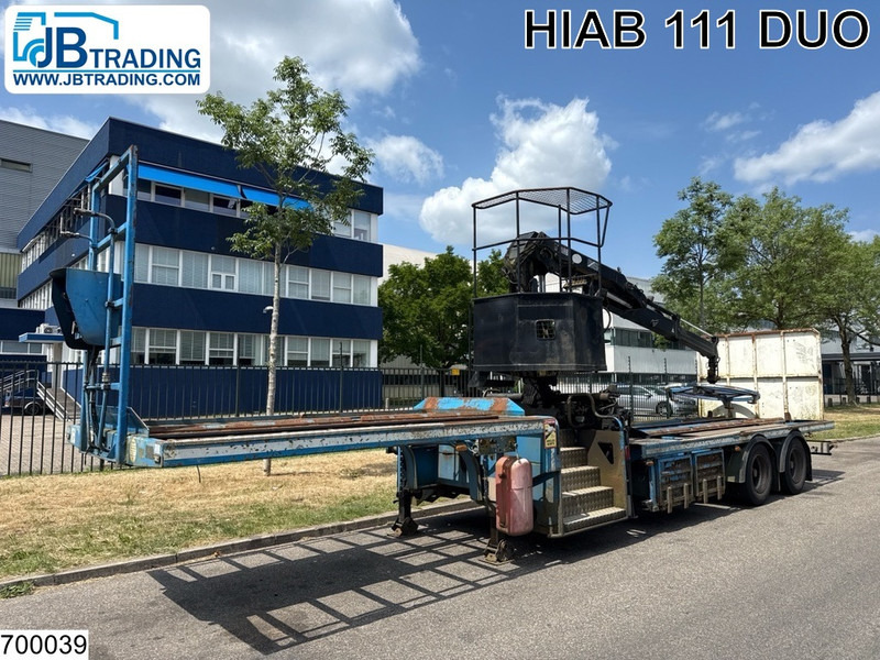 Samro open laadbak Hiab - Бортовий напівпричіп/ Платформа: фото 1 Samro open laadbak Hiab - Бортовий напівпричіп/ Платформа: фото 1