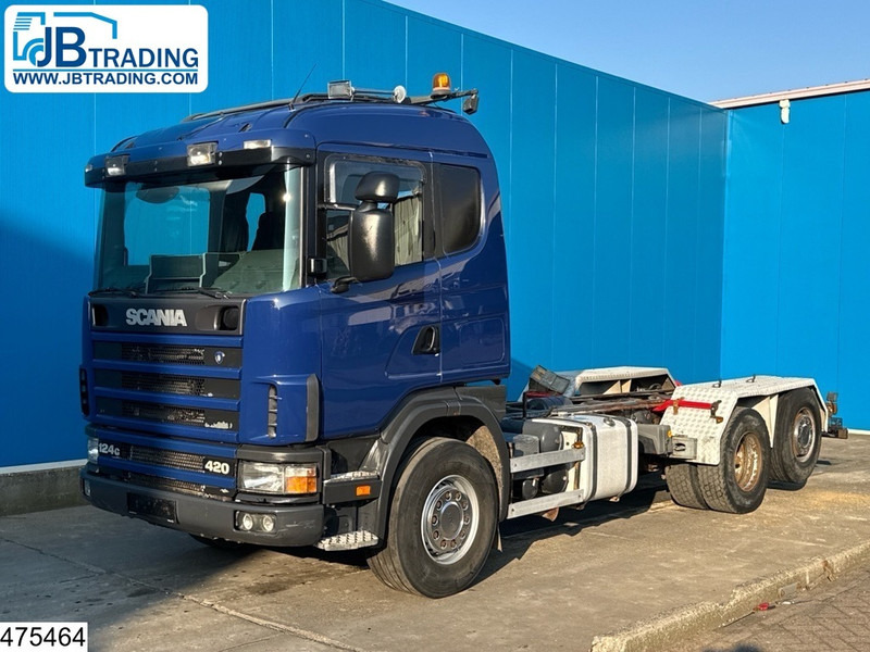 Scania 124 420 6x2, Hydrauliek - Вантажівка шасі: фото 1 Scania 124 420 6x2, Hydrauliek - Вантажівка шасі: фото 1