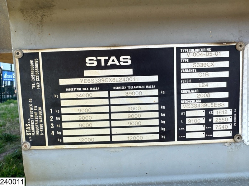 Stas kipper 26 m3 - Самоскид напівпричіп: фото 4 Stas kipper 26 m3 - Самоскид напівпричіп: фото 4