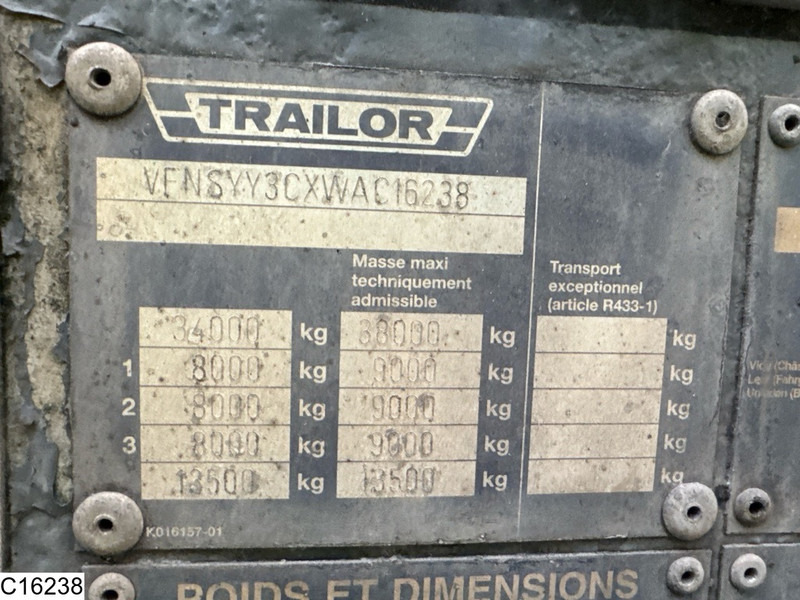 Trailor Fuel 40078 Litres, 9 Compartments - Напівпричіп цистерна: фото 4 Trailor Fuel 40078 Litres, 9 Compartments - Напівпричіп цистерна: фото 4