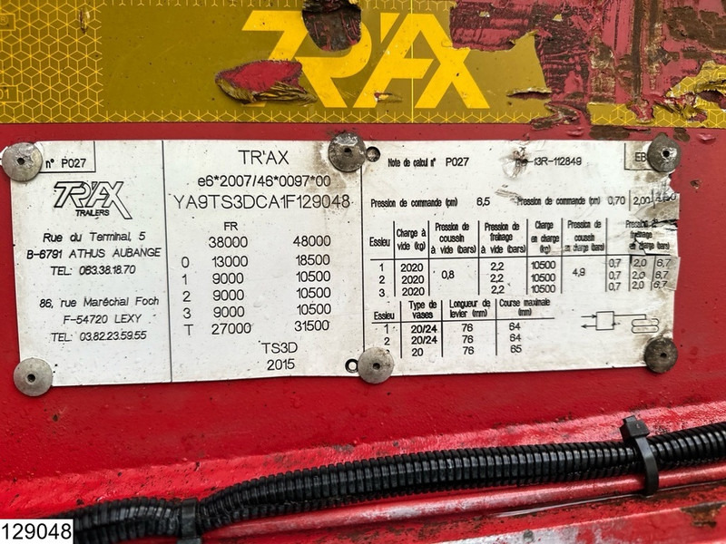 Trax Chassis Timber transport, Kesla 2012 - Напівпричіп лісовоз: фото 3 Trax Chassis Timber transport, Kesla 2012 - Напівпричіп лісовоз: фото 3