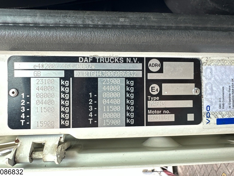 Тягач DAF XF 460 6x2, EURO 6, HYDRAUlIC, RHD: фото 7