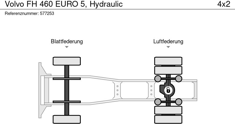Тягач Volvo FH 460 EURO 5, Hydraulic: фото 12 Тягач Volvo FH 460 EURO 5, Hydraulic: фото 12