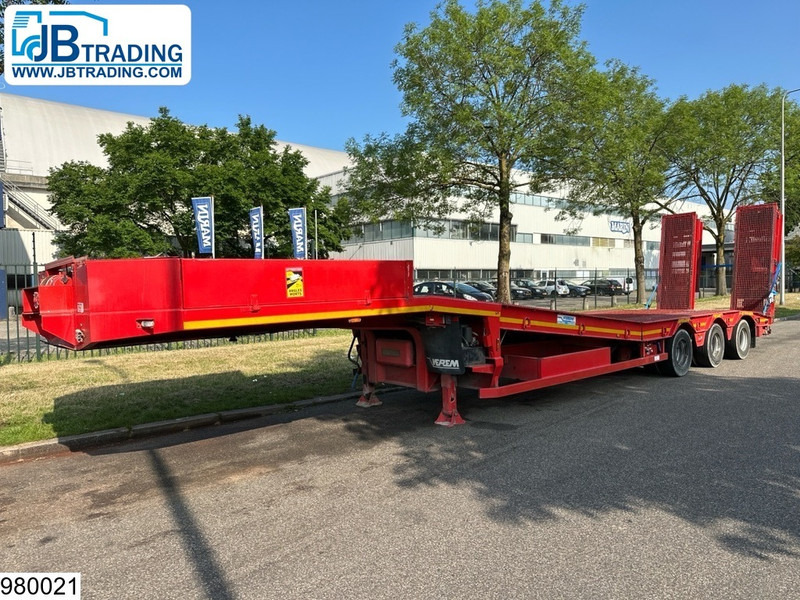 Verem Lowbed 45,000KG, Steering axle, Hydraulic, Winch - Низькорамна платформа напівпричіп: фото 1 Verem Lowbed 45,000KG, Steering axle, Hydraulic, Winch - Низькорамна платформа напівпричіп: фото 1