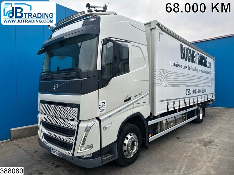 Volvo FH 460 EURO 6, LNG, Standairco, Dhollandia - Тентована вантажівка: фото 1 Volvo FH 460 EURO 6, LNG, Standairco, Dhollandia - Тентована вантажівка: фото 1