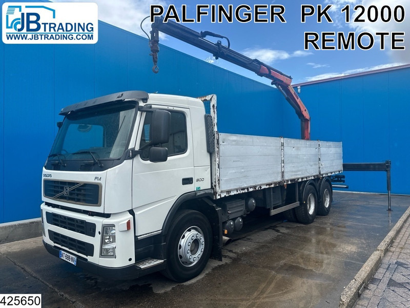 Volvo FM 300 6 X 2, Manual, Steel suspension, Palfinger - Бортова вантажівка/ Платформа, Вантажівка з маніпулятором: фото 1 Volvo FM 300 6 X 2, Manual, Steel suspension, Palfinger - Бортова вантажівка/ Платформа, Вантажівка з маніпулятором: фото 1