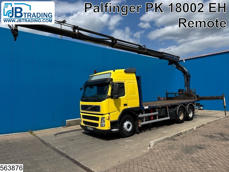 Volvo FM 420 6x2, EURO 5, Palfinger, Remote, Retarder - Бортова вантажівка/ Платформа, Вантажівка з маніпулятором: фото 1 Volvo FM 420 6x2, EURO 5, Palfinger, Remote, Retarder - Бортова вантажівка/ Платформа, Вантажівка з маніпулятором: фото 1