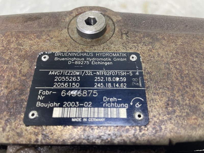 Brueninghaus Hydromatik A4VG71EZ2DM1/32L-Drive pump/Fahrpumpe/Rijpomp - Гідравліка в категорії Будівельна техніка: фото 4 Brueninghaus Hydromatik A4VG71EZ2DM1/32L-Drive pump/Fahrpumpe/Rijpomp - Гідравліка в категорії Будівельна техніка: фото 4
