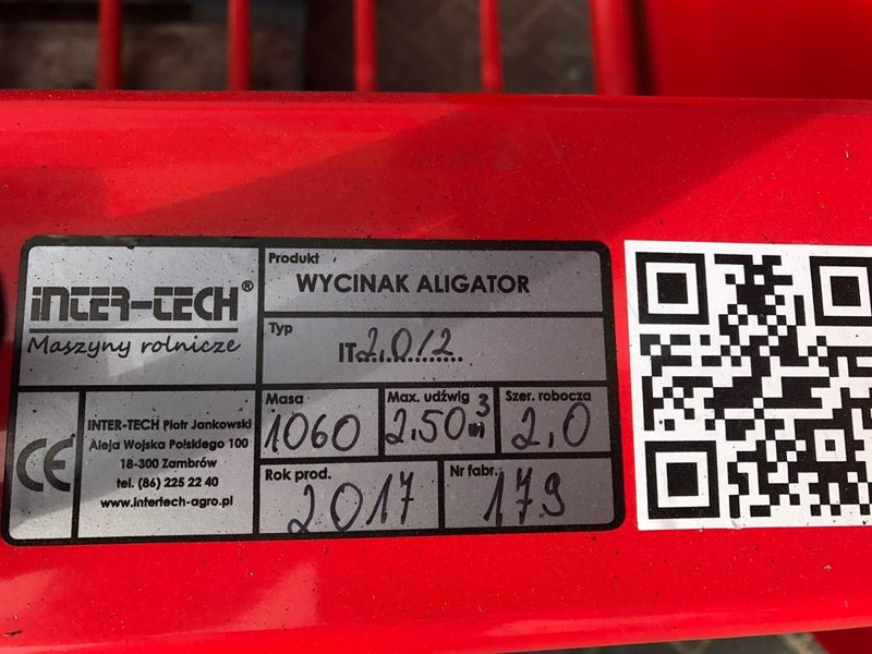 Inter-Tech agro IT2.012 - 2,00 mtr - Silage cutter/Silageschn - Техніка для силосу: фото 2 Inter-Tech agro IT2.012 - 2,00 mtr - Silage cutter/Silageschn - Техніка для силосу: фото 2