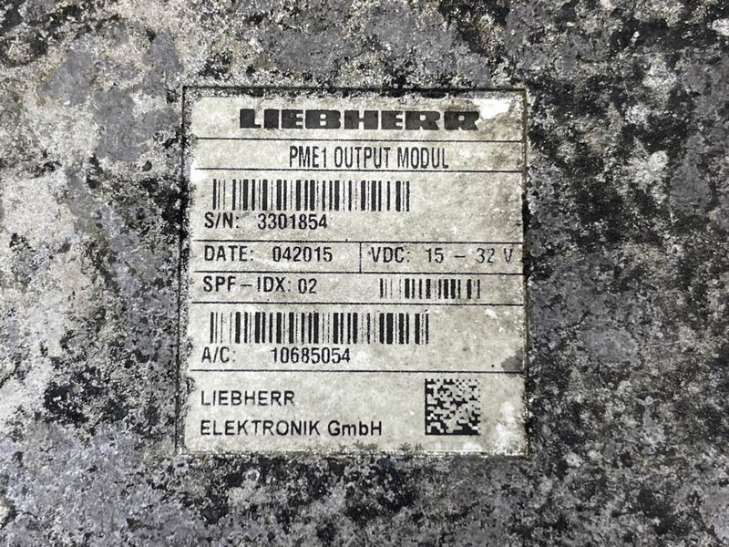 Liebherr LH24M-10685054-PME1-BMK A61-ECU/Control box - Електрична система в категорії Будівельна техніка: фото 4 Liebherr LH24M-10685054-PME1-BMK A61-ECU/Control box - Електрична система в категорії Будівельна техніка: фото 4