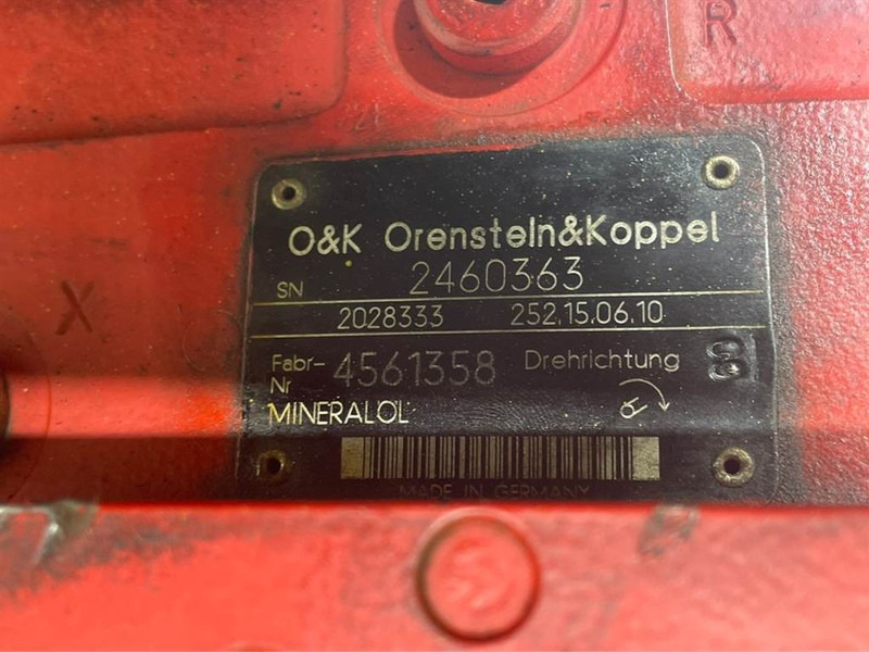 O & K MH6.5-2460363-Drive pump/Fahrpumpe/Rijpomp - Гідравліка в категорії Будівельна техніка: фото 4 O & K MH6.5-2460363-Drive pump/Fahrpumpe/Rijpomp - Гідравліка в категорії Будівельна техніка: фото 4