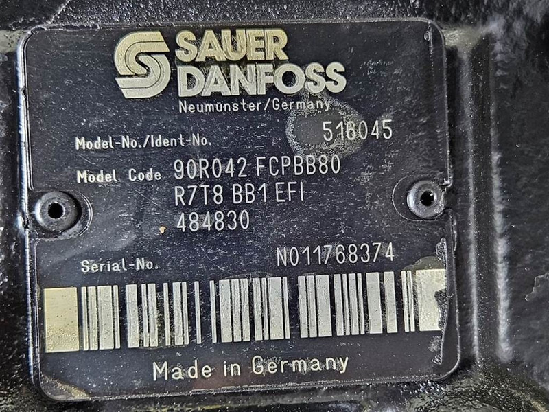 Sauer Danfoss 90R042FCPBB80R7T8-Drive pump/Fahrpumpe/Rijpomp - Гідравліка в категорії Будівельна техніка: фото 5 Sauer Danfoss 90R042FCPBB80R7T8-Drive pump/Fahrpumpe/Rijpomp - Гідравліка в категорії Будівельна техніка: фото 5
