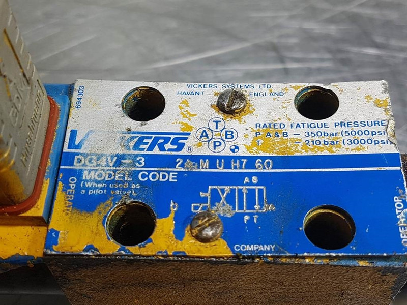 Vickers DG4V32AMUH760 - Valve/Ventile/Ventiel - Гідравліка в категорії Будівельна техніка: фото 3 Vickers DG4V32AMUH760 - Valve/Ventile/Ventiel - Гідравліка в категорії Будівельна техніка: фото 3