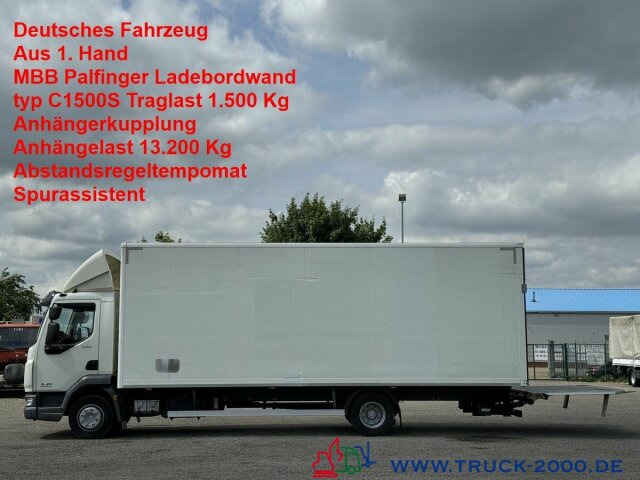 DAF LF 250 MBB Palfinger LBW 1.500 Kg AHK Tempomat - Вантажівка з закритим кузовом: фото 1 DAF LF 250 MBB Palfinger LBW 1.500 Kg AHK Tempomat - Вантажівка з закритим кузовом: фото 1