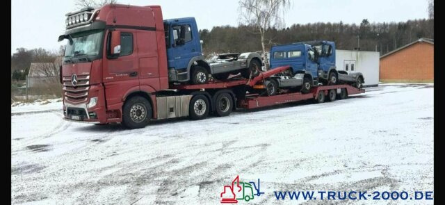 Низькорамна платформа напівпричіп Для транспортування важкої техніки Estepe 3 Achs LKW-Baumaschinen Tieflader 41t.zGG: фото 6