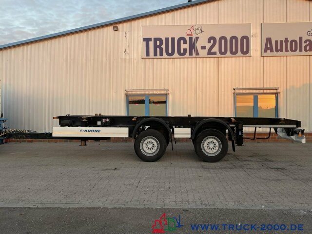 Krone ZZ18 XF0 eLE10 Box Carrier - Luft - BPW Achsen - Контейнеровоз/ Змінний кузов причіп: фото 1 Krone ZZ18 XF0 eLE10 Box Carrier - Luft - BPW Achsen - Контейнеровоз/ Змінний кузов причіп: фото 1