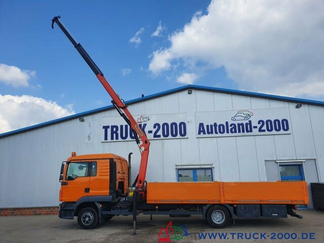 MAN TGL 12.250 Kran PK11001 7.6 m = 1.24 to. 2 x AHK - Бортова вантажівка/ Платформа, Вантажівка з маніпулятором: фото 3 MAN TGL 12.250 Kran PK11001 7.6 m = 1.24 to. 2 x AHK - Бортова вантажівка/ Платформа, Вантажівка з маніпулятором: фото 3