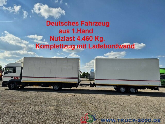 MAN TGL 8.210 Möbel Komplettzug Klima 4,5t. Nutzlast - Вантажівка з закритим кузовом: фото 1 MAN TGL 8.210 Möbel Komplettzug Klima 4,5t. Nutzlast - Вантажівка з закритим кузовом: фото 1