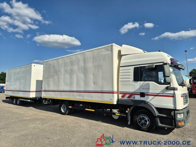 MAN TGL 8.210 Möbel Komplettzug Klima 4,5t. Nutzlast - Тентована вантажівка: фото 2 MAN TGL 8.210 Möbel Komplettzug Klima 4,5t. Nutzlast - Тентована вантажівка: фото 2