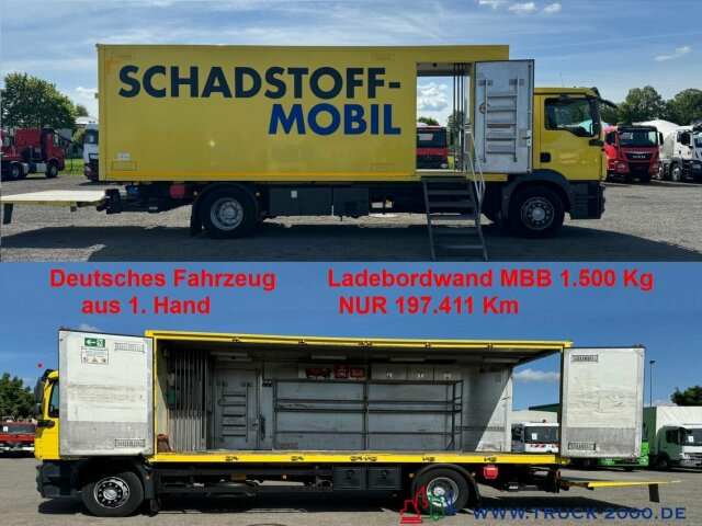 MAN TGM 15.250 Dünnschede Schadstoffmobil LBW 197TKM - Вантажівка з закритим кузовом: фото 1 MAN TGM 15.250 Dünnschede Schadstoffmobil LBW 197TKM - Вантажівка з закритим кузовом: фото 1