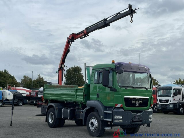 MAN TGS 18.320 Meiller Kipper-Palfinger Kran-1. Hand - Самоскид вантажівка, Вантажівка з маніпулятором: фото 5 MAN TGS 18.320 Meiller Kipper-Palfinger Kran-1. Hand - Самоскид вантажівка, Вантажівка з маніпулятором: фото 5