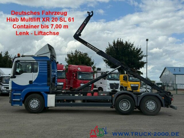 MAN TGS 26.440 Multilift XR 20 Lenk/ Liftachse 7m - Гаковий мультиліфт вантажівка: фото 1 MAN TGS 26.440 Multilift XR 20 Lenk/ Liftachse 7m - Гаковий мультиліфт вантажівка: фото 1
