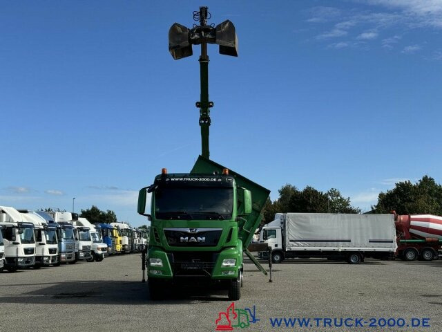 Самоскид вантажівка, Вантажівка з маніпулятором MAN TGS 26.500 6x4 Meiller + Kran + Bordmatik 137TKM: фото 11