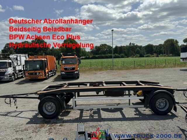 (Meiller) Platal AC18 Abrollanhänger BPW Achsen - Причіп мультиліфт/ Бункеровоз: фото 1 (Meiller) Platal AC18 Abrollanhänger BPW Achsen - Причіп мультиліфт/ Бункеровоз: фото 1