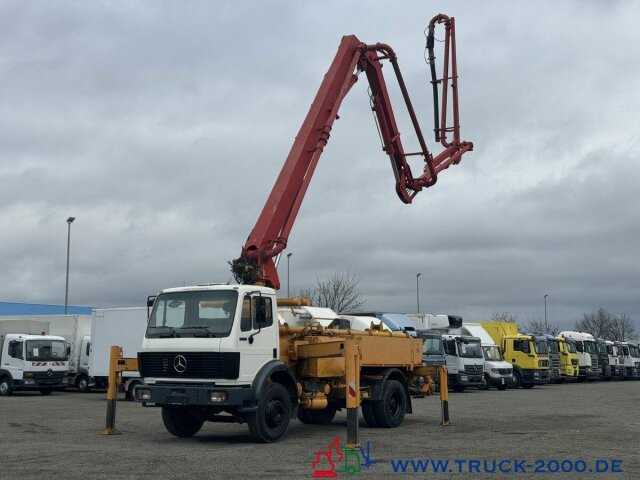 Mercedes-Benz 1722 Betonpumpe Schwing 23m 4 Mast Hallenmeister - Вантажівка з маніпулятором: фото 4 Mercedes-Benz 1722 Betonpumpe Schwing 23m 4 Mast Hallenmeister - Вантажівка з маніпулятором: фото 4