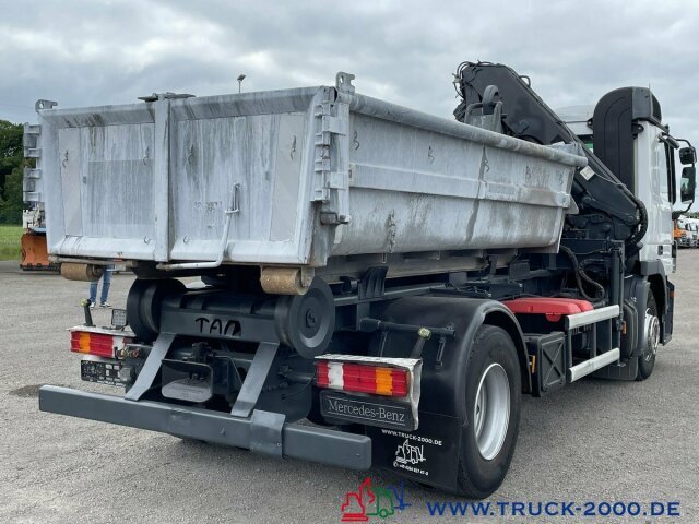 Mercedes-Benz 1841L Abroller + Kran + FB 7.6m=1.2 t. - Гаковий мультиліфт вантажівка, Вантажівка з маніпулятором: фото 5 Mercedes-Benz 1841L Abroller + Kran + FB 7.6m=1.2 t. - Гаковий мультиліфт вантажівка, Вантажівка з маніпулятором: фото 5