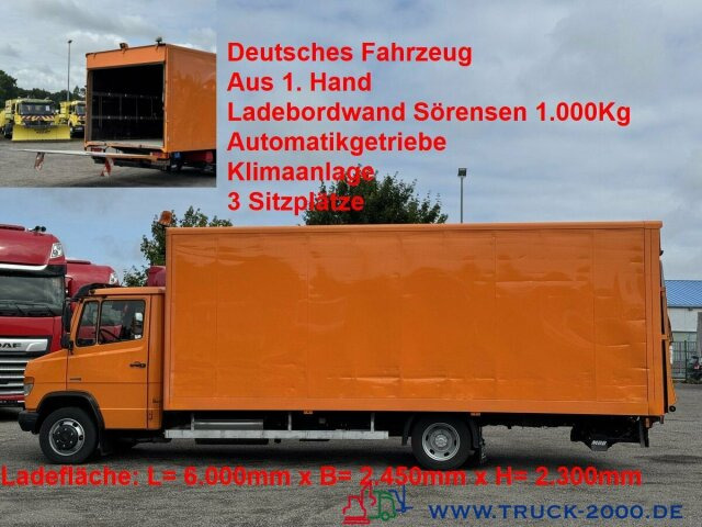 Mercedes-Benz 816 Vario Automatikgetriebe LBW 1.000Kg 3Sitze - Фургон з закритим кузовом: фото 1 Mercedes-Benz 816 Vario Automatikgetriebe LBW 1.000Kg 3Sitze - Фургон з закритим кузовом: фото 1