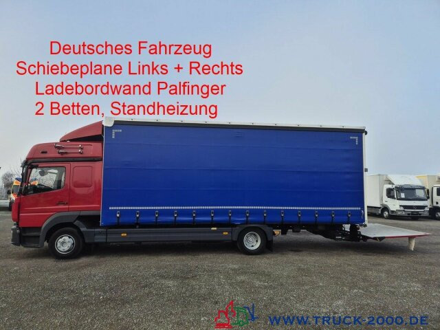 Mercedes-Benz 823 Schiebeplane L+R LBW nur 164TKM Gr.Haus 1.Hd - Тентований фургон: фото 1 Mercedes-Benz 823 Schiebeplane L+R LBW nur 164TKM Gr.Haus 1.Hd - Тентований фургон: фото 1