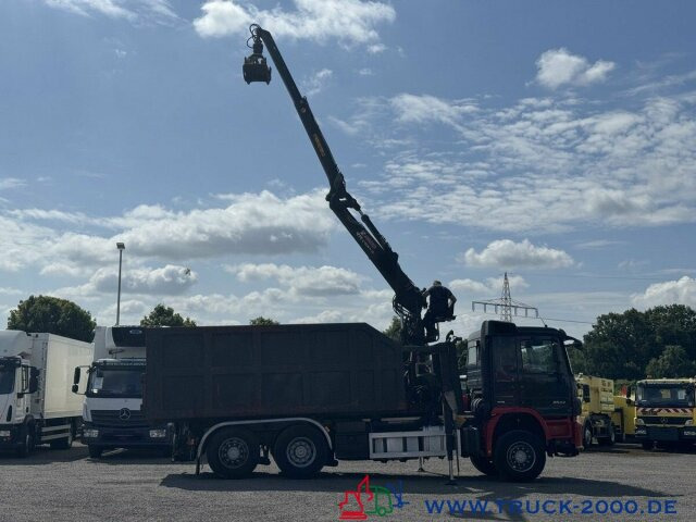 Mercedes-Benz Actros 2544 Meiller 20.65+ Mulde Kran 7,3m=1,4t. - Гаковий мультиліфт вантажівка, Вантажівка з маніпулятором: фото 4 Mercedes-Benz Actros 2544 Meiller 20.65+ Mulde Kran 7,3m=1,4t. - Гаковий мультиліфт вантажівка, Вантажівка з маніпулятором: фото 4