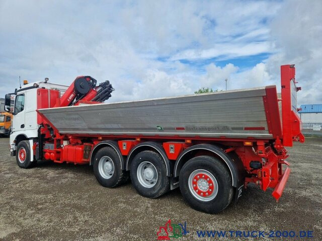 Mercedes-Benz Arocs 3251 8x4 Hiab 302 EP-5 28M/T 19mHakenhöhe - Самоскид вантажівка, Вантажівка з маніпулятором: фото 5 Mercedes-Benz Arocs 3251 8x4 Hiab 302 EP-5 28M/T 19mHakenhöhe - Самоскид вантажівка, Вантажівка з маніпулятором: фото 5