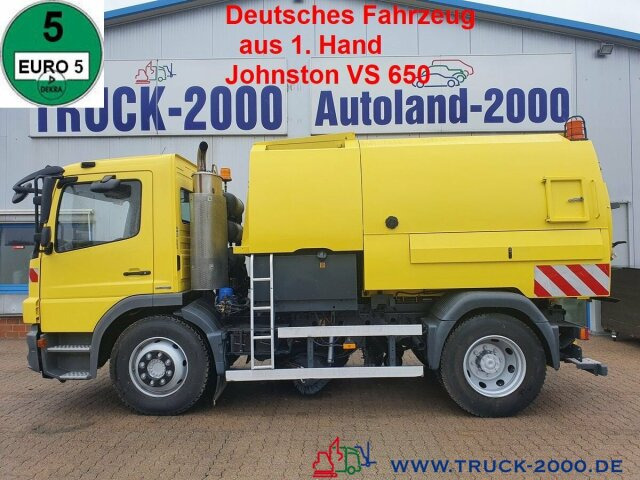 Mercedes-Benz Atego 1524 Bucher Johnston VS650 Deutsches Gerät - Підмітально-прибиральна машина: фото 1 Mercedes-Benz Atego 1524 Bucher Johnston VS650 Deutsches Gerät - Підмітально-прибиральна машина: фото 1
