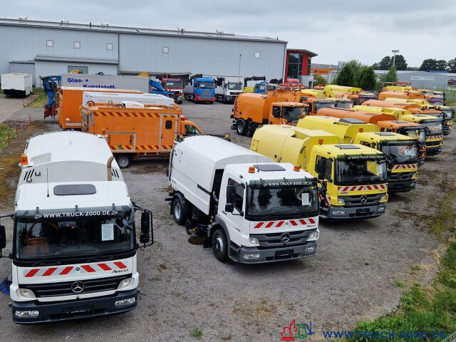Підмітально-прибиральна машина Mercedes-Benz Atego 1524 Bucher Johnston VS650 Deutsches Gerät: фото 8