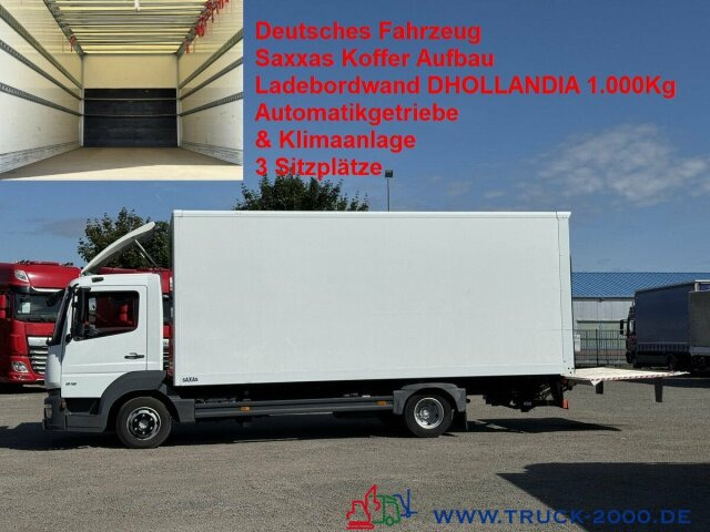 Mercedes-Benz Atego 818 Koffer LBW DHOLLANDIA 1.000kg 3 Sitze - Фургон з закритим кузовом: фото 1 Mercedes-Benz Atego 818 Koffer LBW DHOLLANDIA 1.000kg 3 Sitze - Фургон з закритим кузовом: фото 1