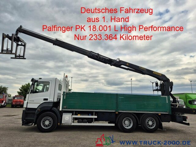 Mercedes-Benz Axor 2536 Palfinger PK 18001 HP Nur 233.964 KM - Бортова вантажівка/ Платформа, Вантажівка з маніпулятором: фото 1 Mercedes-Benz Axor 2536 Palfinger PK 18001 HP Nur 233.964 KM - Бортова вантажівка/ Платформа, Вантажівка з маніпулятором: фото 1