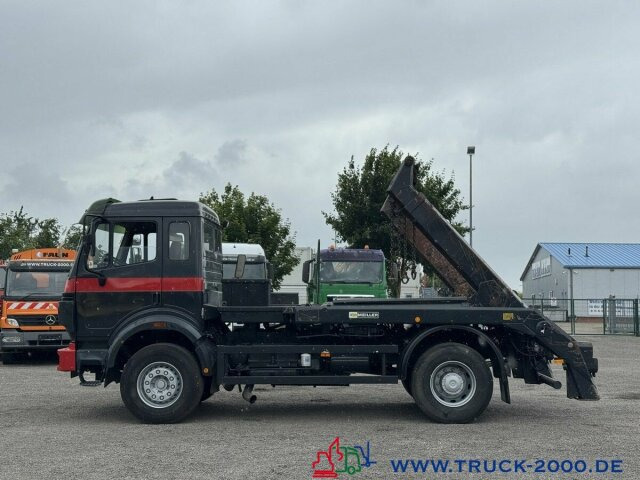 Mercedes-Benz SK 1831 Meiller Teleabsetzer AHK - NUR 475 TKM - Скіповий навантажувач вантажівка: фото 2 Mercedes-Benz SK 1831 Meiller Teleabsetzer AHK - NUR 475 TKM - Скіповий навантажувач вантажівка: фото 2
