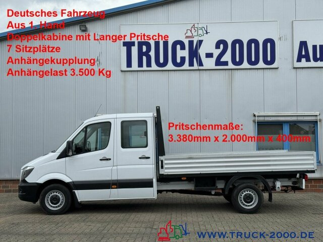 Mercedes-Benz Sprinter 316 CDI DoKa 7 Sitze AHK 3.500 Kg - Легка бортова вантажівка, Вантажопасажирський фургон: фото 1 Mercedes-Benz Sprinter 316 CDI DoKa 7 Sitze AHK 3.500 Kg - Легка бортова вантажівка, Вантажопасажирський фургон: фото 1
