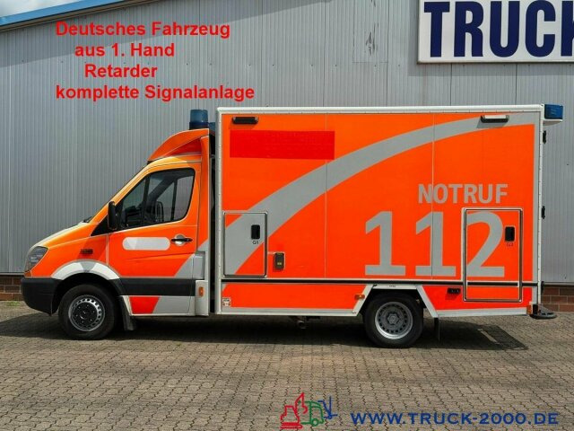 Mercedes-Benz Sprinter 516 Fahrtec RTW Luftfederung Retarder - Карета швидкої допомоги: фото 1 Mercedes-Benz Sprinter 516 Fahrtec RTW Luftfederung Retarder - Карета швидкої допомоги: фото 1